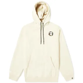 AAPE Hood Logo Popover HoodieBeige