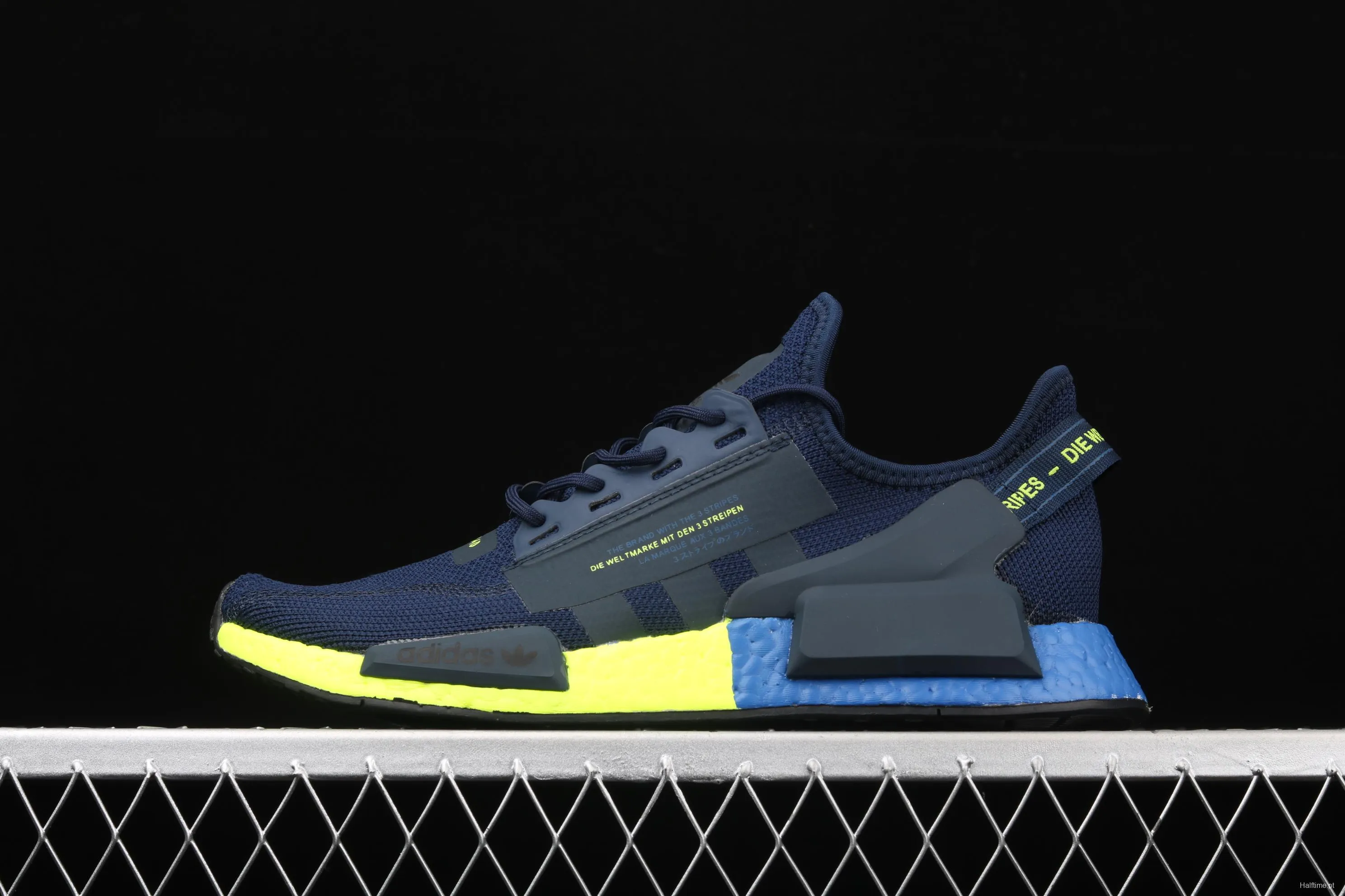 Adidas NMD R1 Boost V2 FX3948 second generation elastic knitted face running shoes