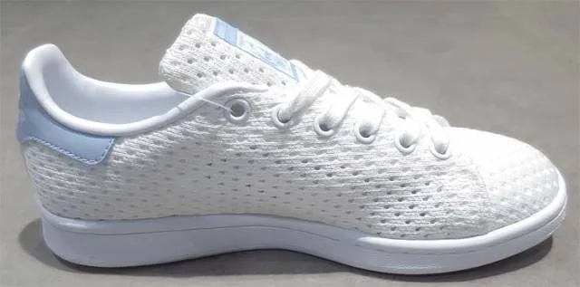 Adidas originals stan smith w s82257 white/blue womens shoes