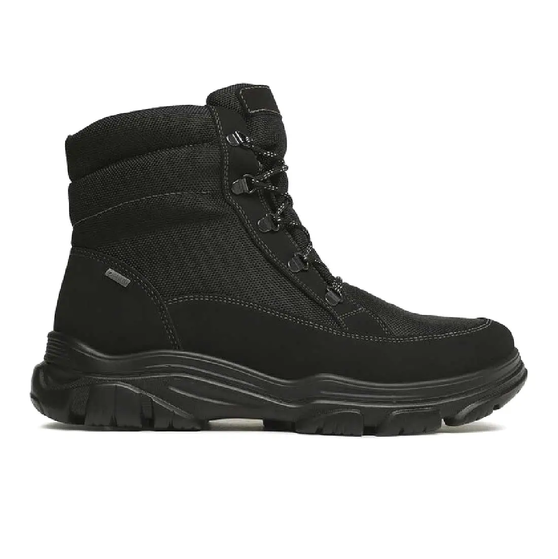 Ara Men's Freeport Black Tech Mesh Gore-Tex Wateproof