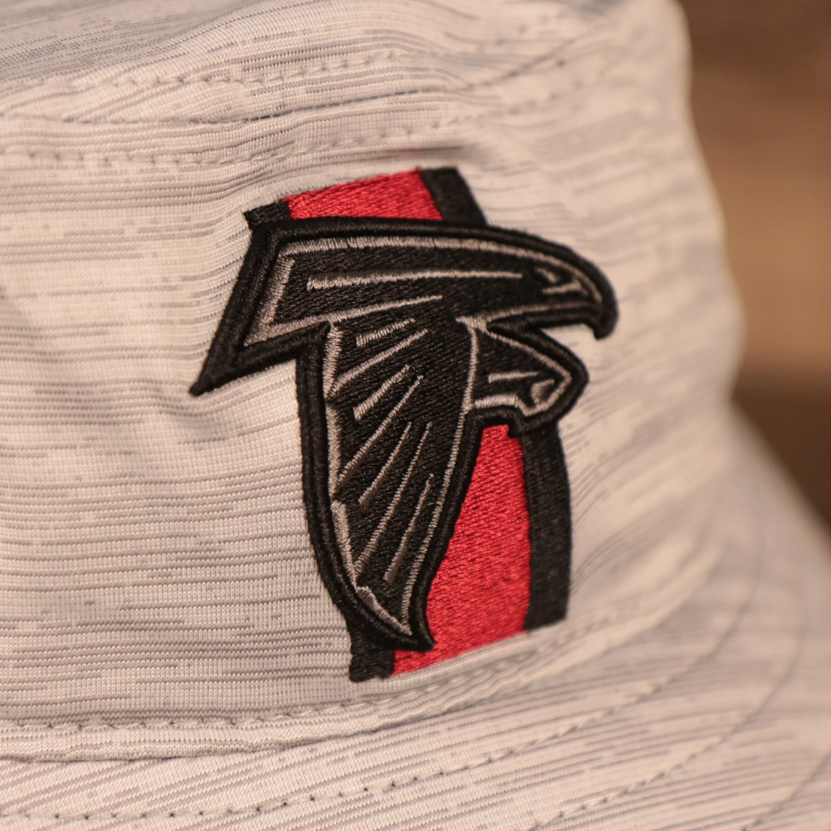 Atlanta Falcons 2021 NFL on Field Training Camp Gray Bucket Hat | Falcons 2021 On Field Boonie Hat