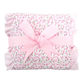 Ballet Shoes Fancy Fabric Burp Cloth