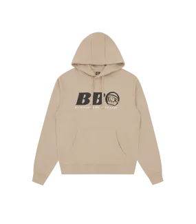 BB ASTRO SMALL LOGO POPOVER HOOD - STONE