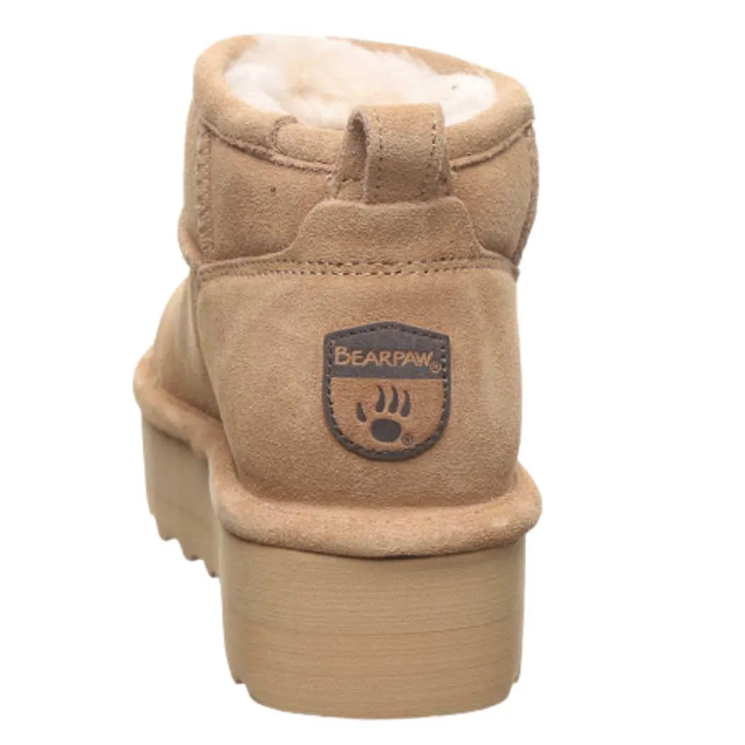 Bearpaw Retro Shorty Bootie Iced Coffee (Women's)