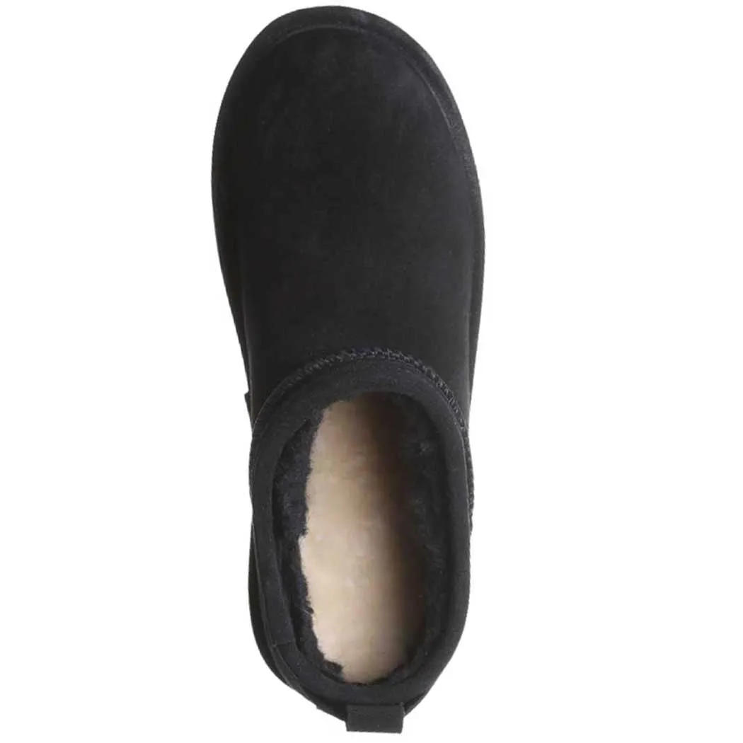 Bearpaw Super Shorty Bootie Black (Women's)