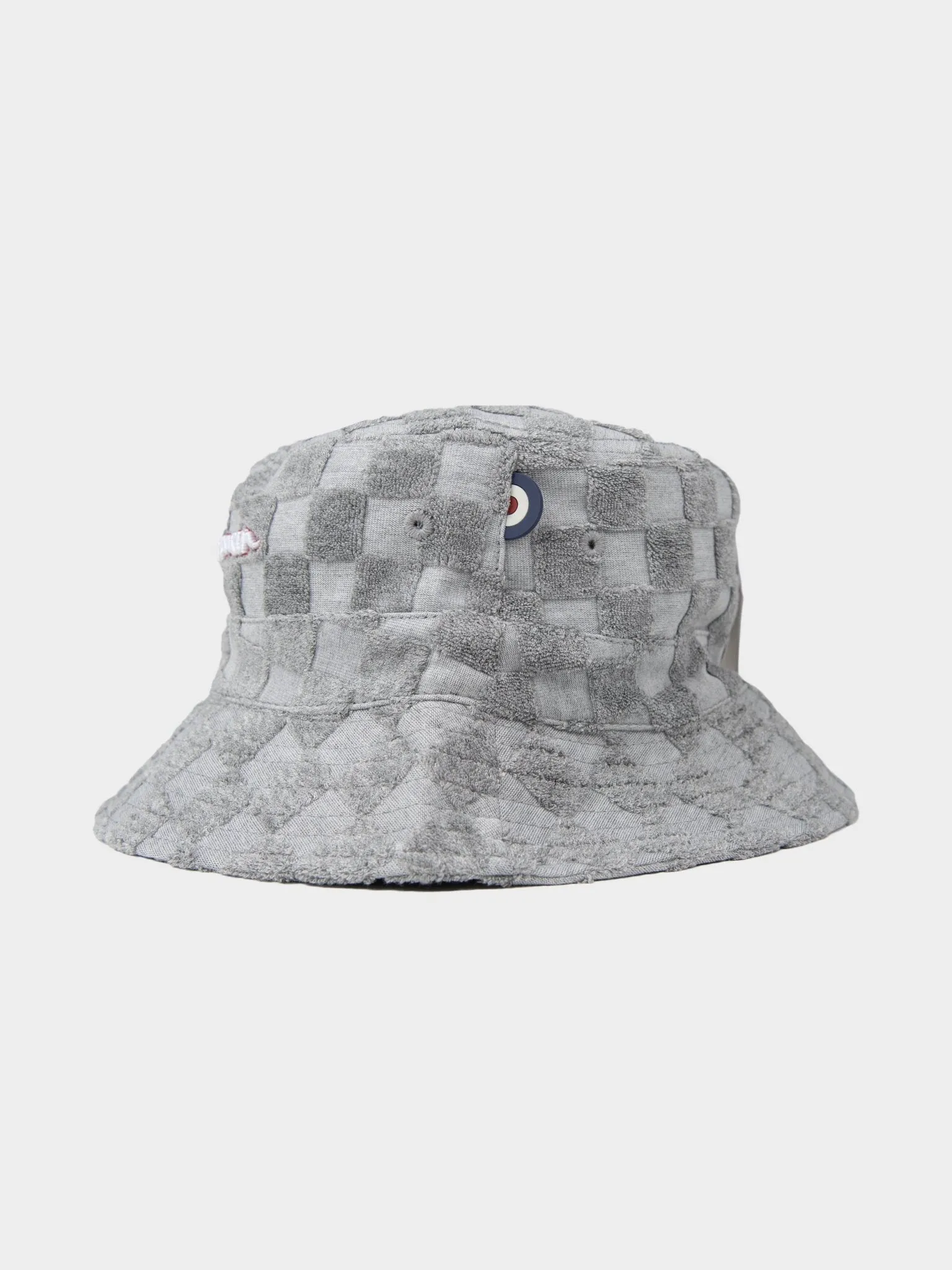 Ben Sherman Bshead023 Towelling Bucket Hat Aluminium