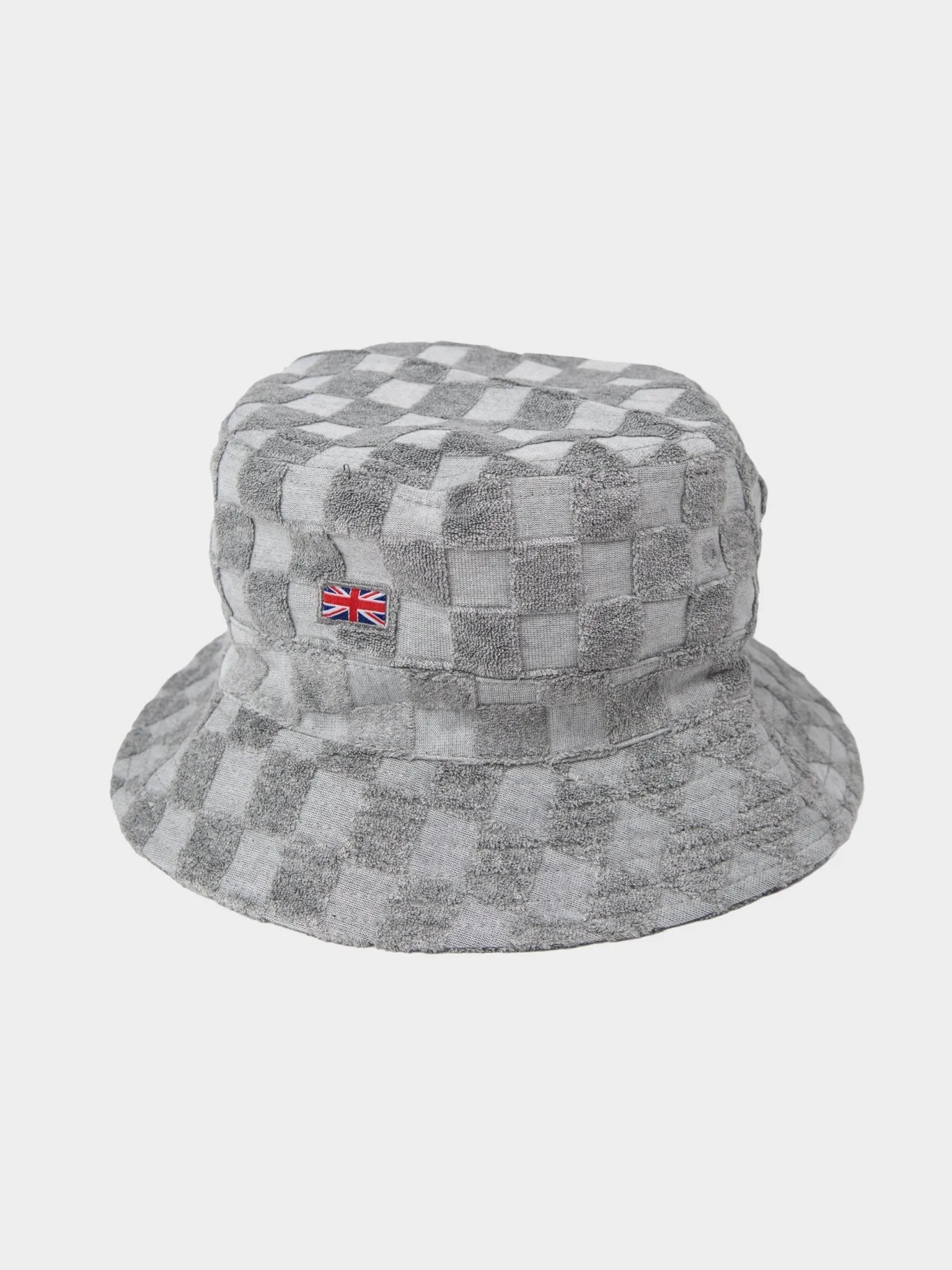 Ben Sherman Bshead023 Towelling Bucket Hat Aluminium