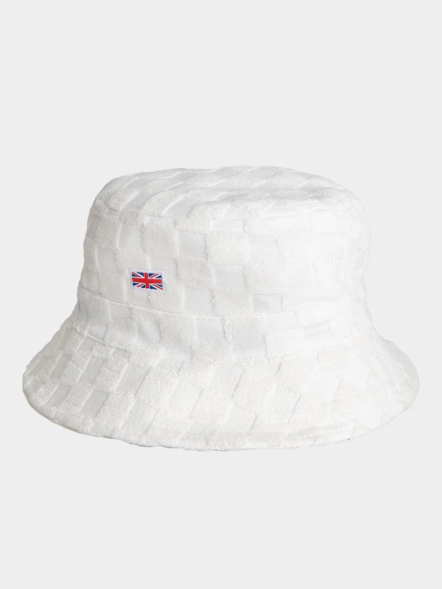 Ben Sherman Bshead023 Towelling Bucket Hat White