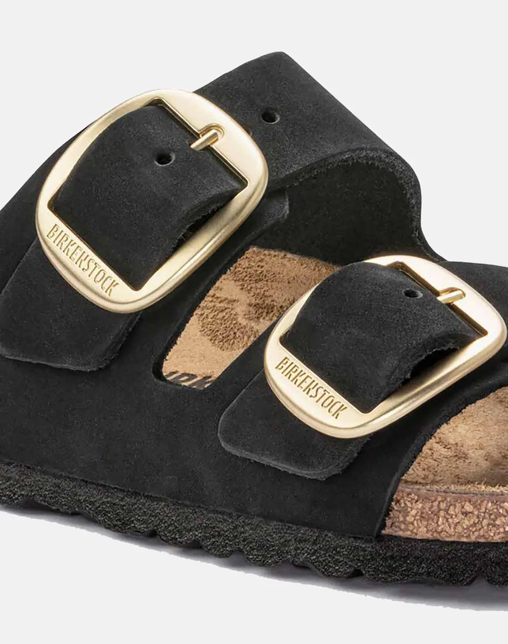 BIRKENSTOCK BS CLASSIC ARIZONA BIG BUCKLE LENB BLACK (GOLD) 35 - 43 NARROW SEASONAL WOMEN''S SHOES