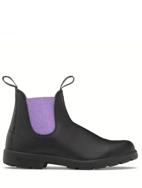 Blundstone Stivaletti Boot Donna 2303 Black Leather Nero/Lavanda