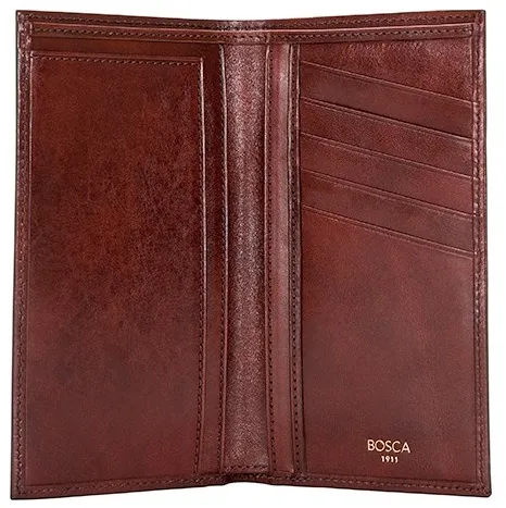 Bosca Old Leather Coat Pocket Wallet 