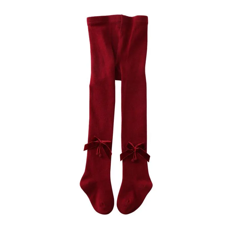 Bowknot with Pom Pom leggings - Priority Shipping