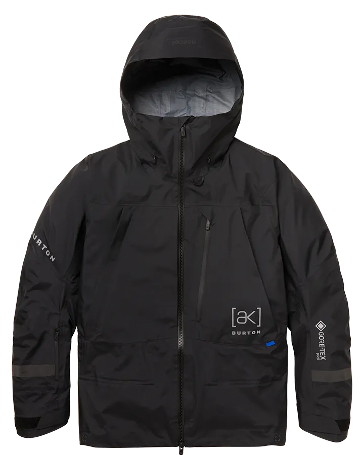 Burton Womens [ak] Tusk Gore-Tex Pro 3L Jacket - True Black - 2023