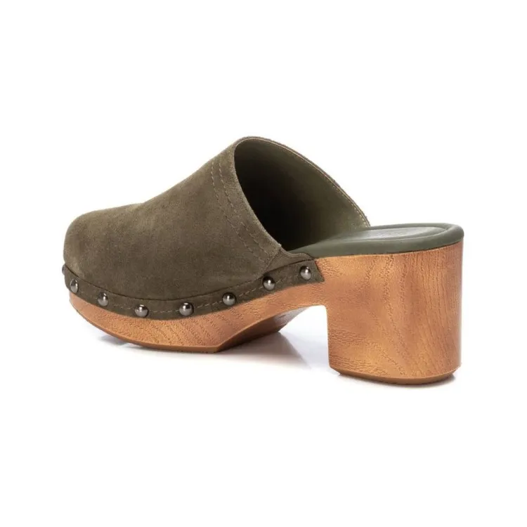 Carmela 160461 Sandali Donna in Camoscio Verde