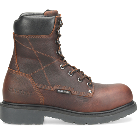 Carolina Men's Dice 8 Comp Toe WP Slip Resistant Work Boot -Brown- CA6512