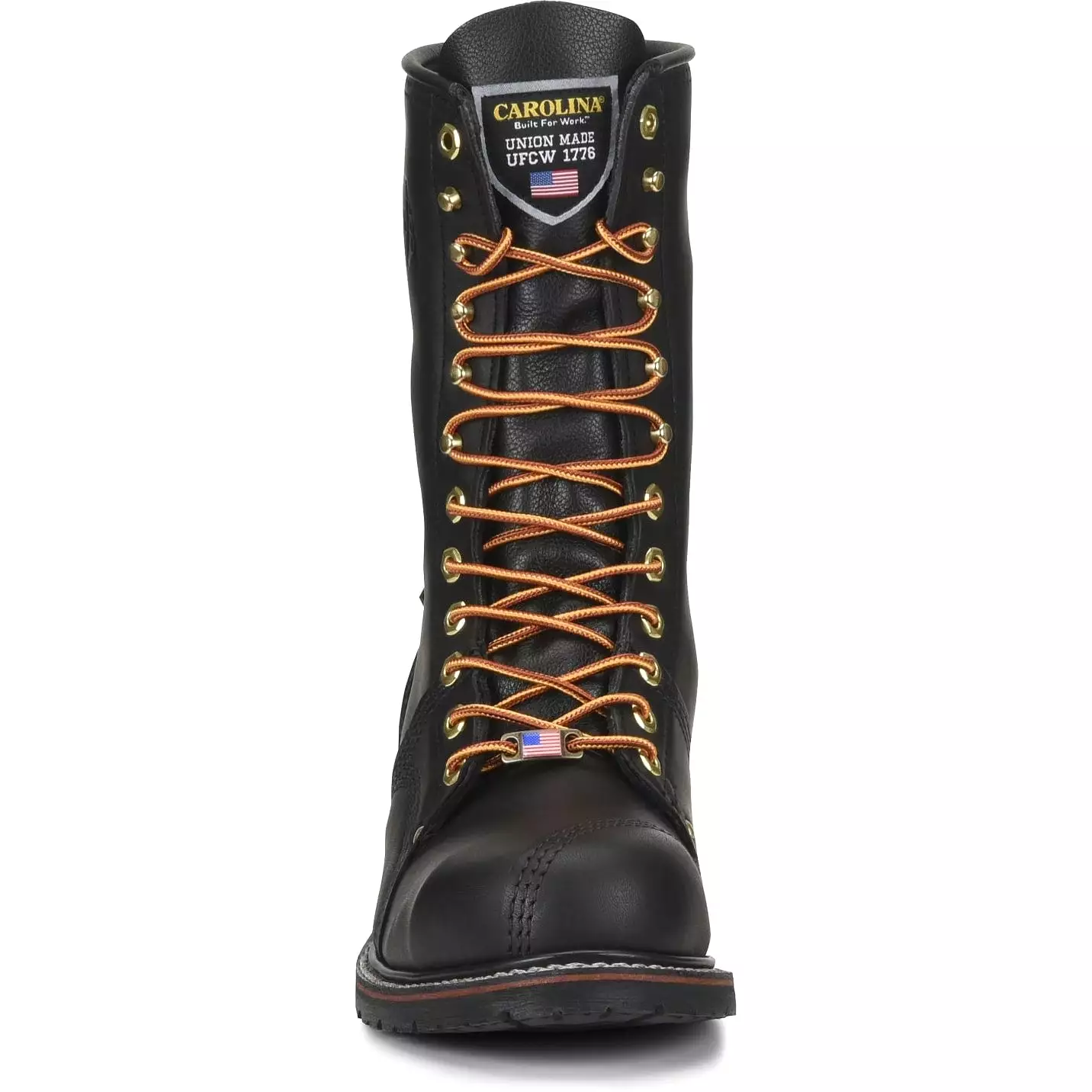 Carolina Men's Linesman 10 Steel Safety Toe USA Made Work Boot - Black - 1905