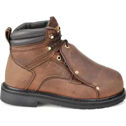 Carolina Men's Metpro Lo 6 Steel Toe Metguard Work Boot -Brown- 599