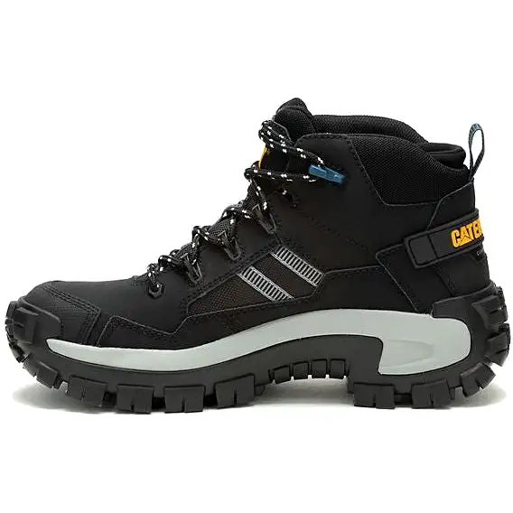 Cat Men's Invader Mid Vent CT Slip Resist Work Boot -Black- P91664