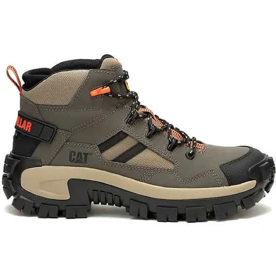 Cat Men's Invader Mid Vent CT Slip Resist Work Boot -Bungee Cord- P91666