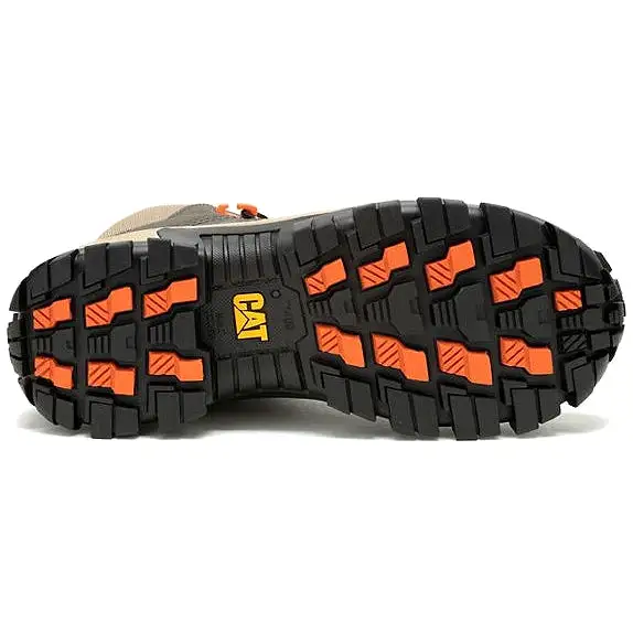 Cat Men's Invader Mid Vent CT Slip Resist Work Boot -Bungee Cord- P91666