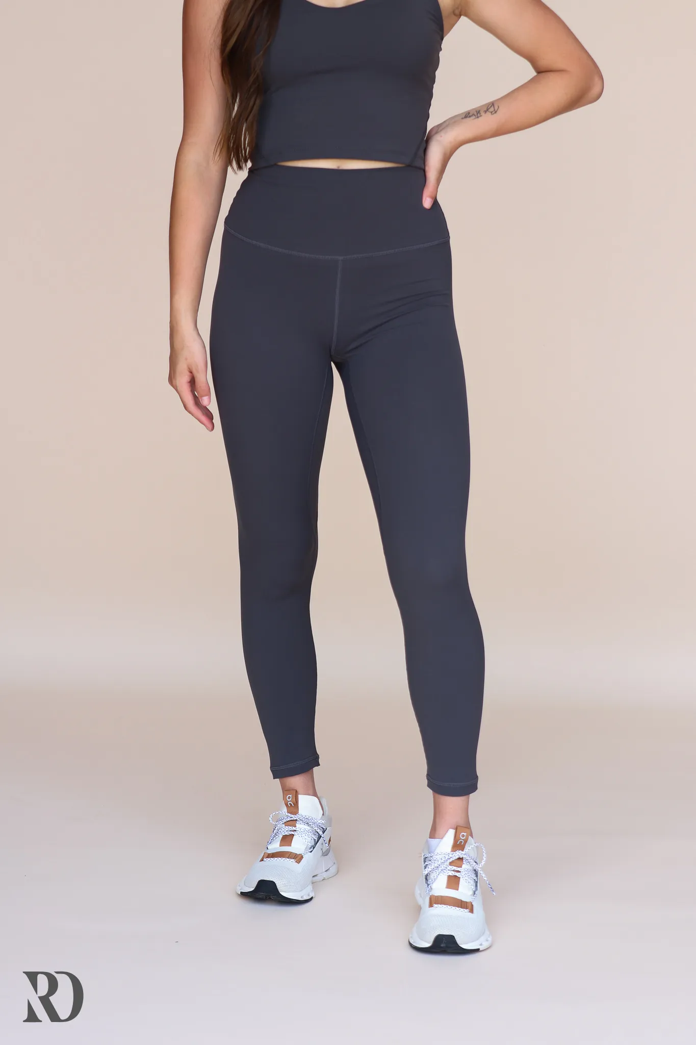 CHARCOAL VITAL LEGGINGS | RD ESSENTIALS