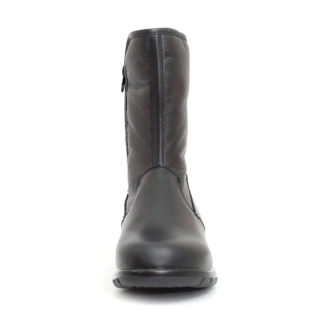 Clinic-Toe Warmers Men's Silvio Black Leather Waterproof