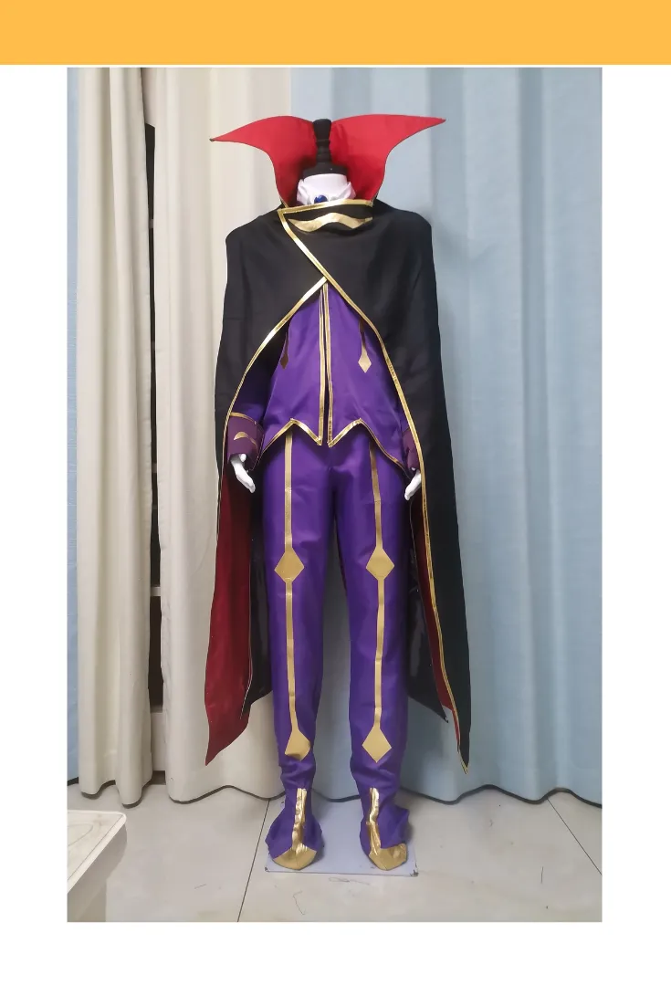 Code Geass R2 Zero Alternative Version Cosplay Costume