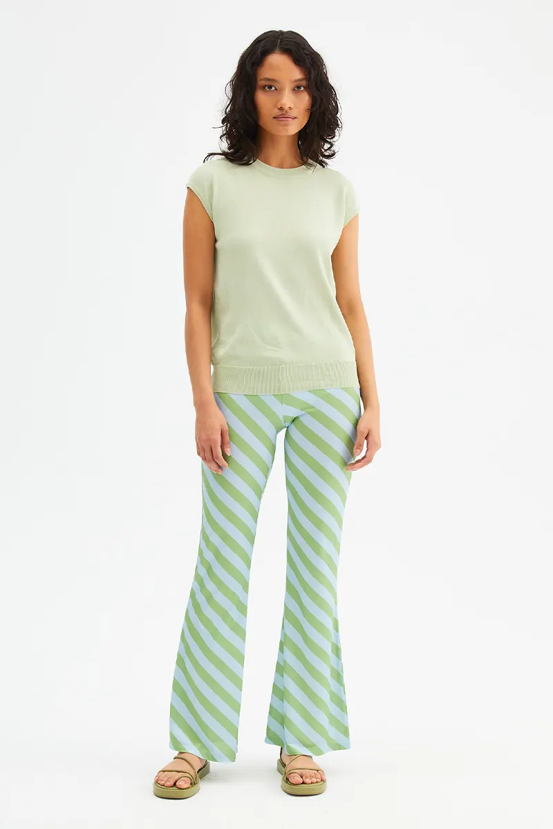 COMPANIA FANTASTICA | Pantalone scampanato fantasia