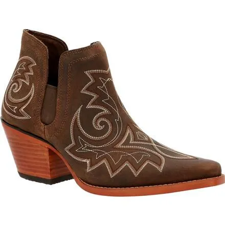 Crush™ by Durango® Women's Coffee Brown Western Fashion Bootie