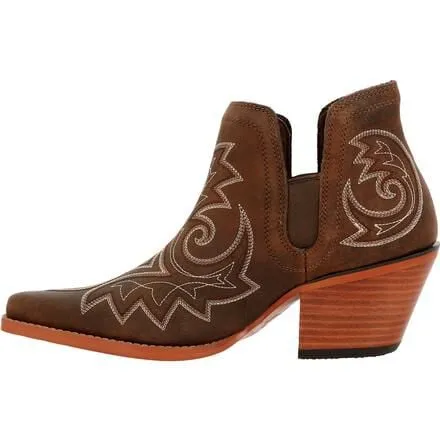 Crush™ by Durango® Women's Coffee Brown Western Fashion Bootie