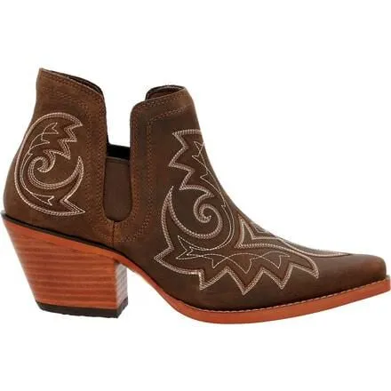 Crush™ by Durango® Women's Coffee Brown Western Fashion Bootie