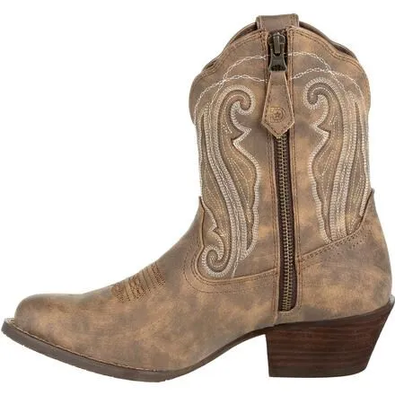 Crush™ by Durango® Women's Distressed Shortie Western Boot