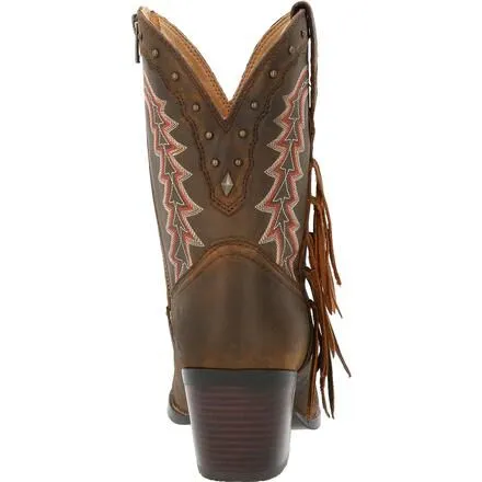 Crush™ by Durango® Women's Roasted Pecan Bootie Western Boot