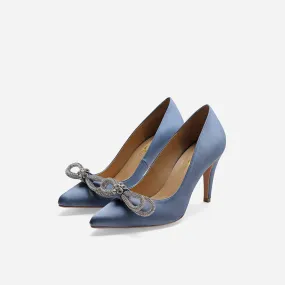 Dazzling Mariko Aegean Blue Pumps