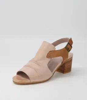 DJANGO & JULIETTE Ballarat CafÃ© Dark Tan Leather Sandals