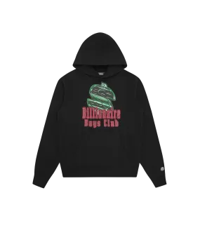 DOLLAR SIGN POPOVER HOOD - BLACK