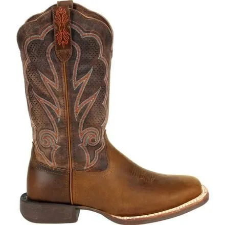 Durango® Lady Rebel Pro™ Women's Cognac Ventilated Western Boot