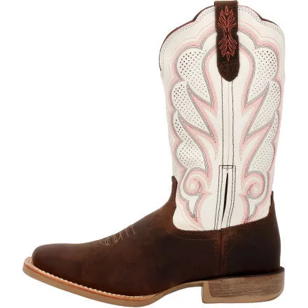 Durango® Lady Rebel Pro™ Women's White Ventilated Western Boot