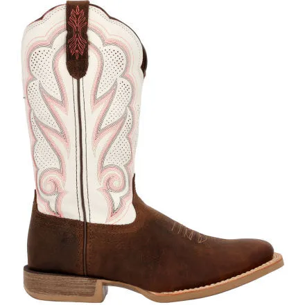 Durango® Lady Rebel Pro™ Women's White Ventilated Western Boot