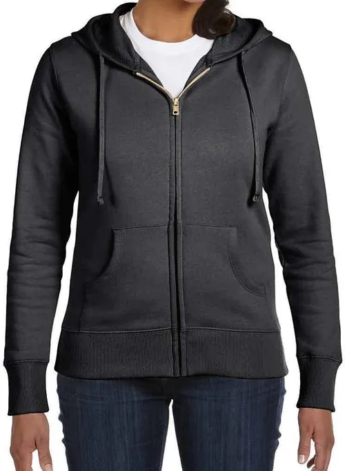 econscious Ladies 9 oz. Organic/Recycled Full-Zip Hood