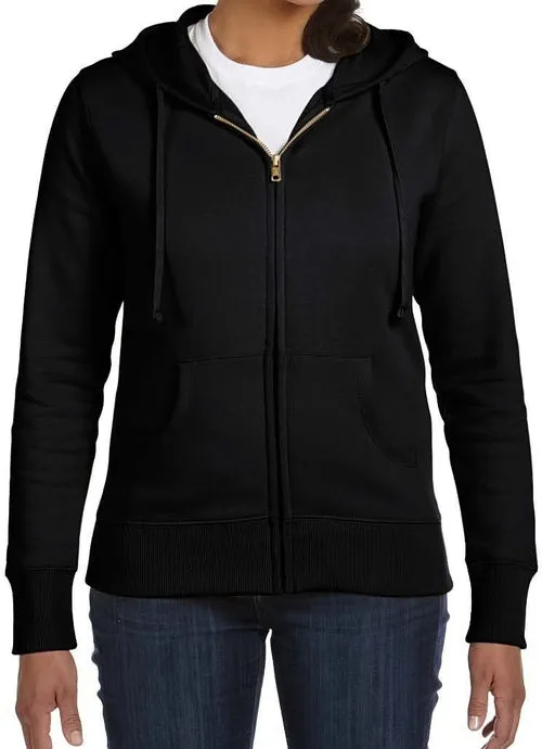 econscious Ladies 9 oz. Organic/Recycled Full-Zip Hood