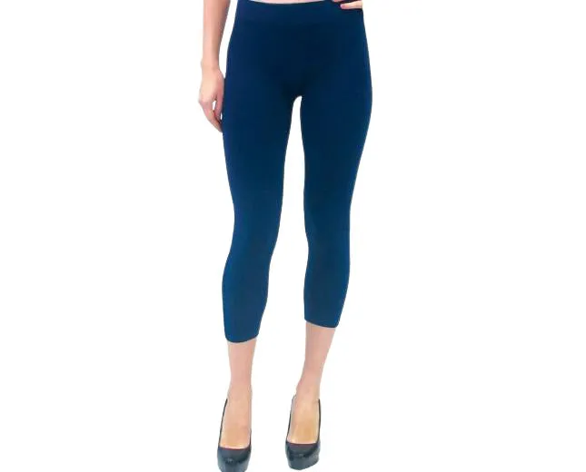 Elietian High Waisted Seamless Traditional CROP Leggings