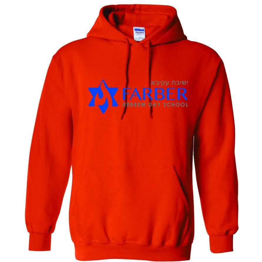 Farber Orange Pullover Hood