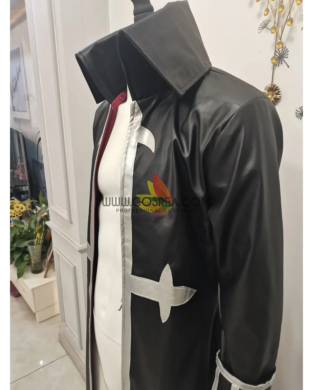 Fate Grand Order Charles Henri Sanson PU Leather Version B Cosplay Costume