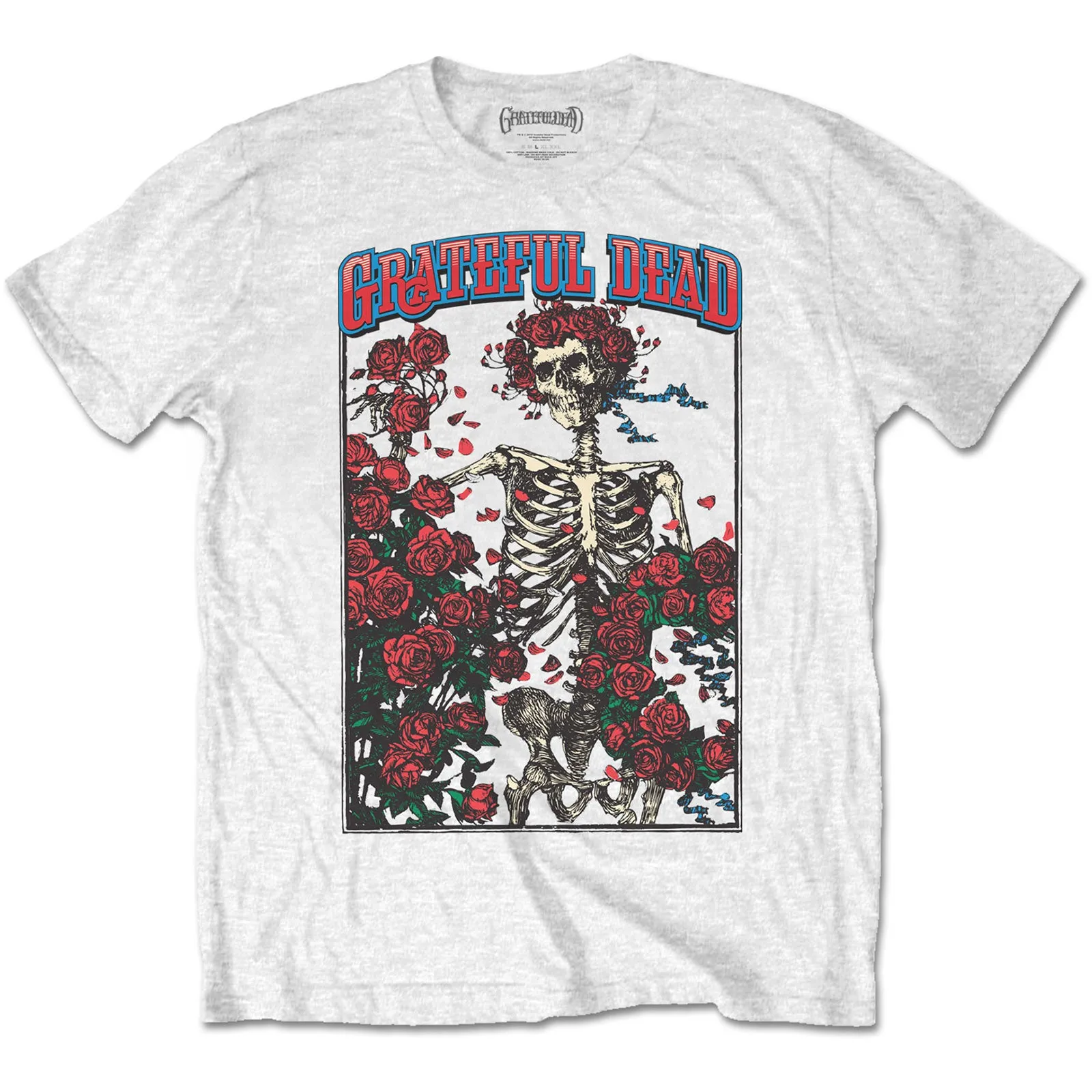Grateful Dead Bertha & Logo Wht