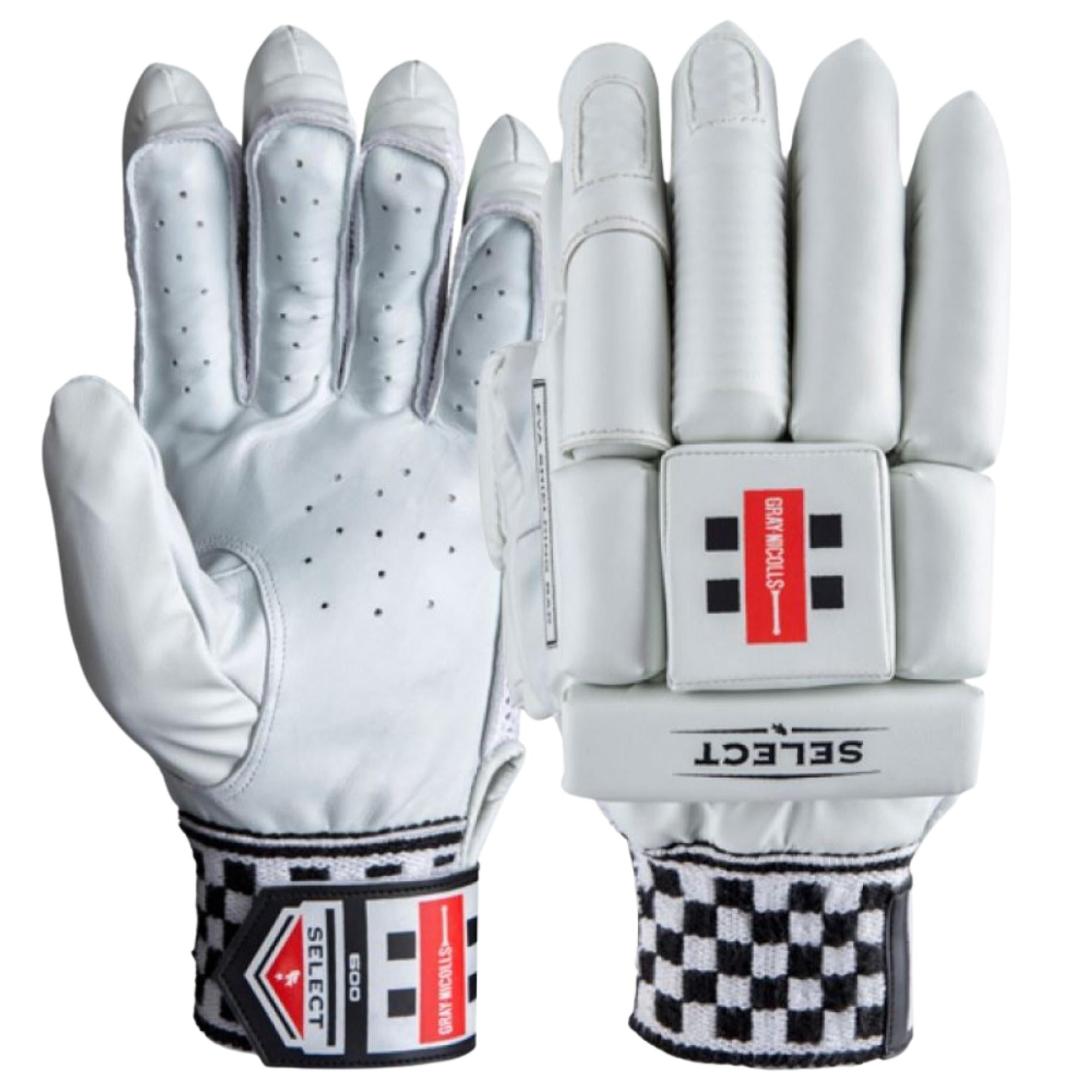 Gray Nicolls Batting Gloves SELECT 600 with Eva Shielding Bar