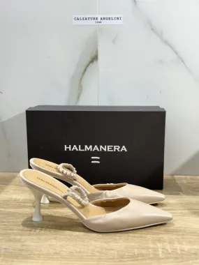 Halmanera Sandalo Donna Velia In Pelle Lino Luxury Shoes 40