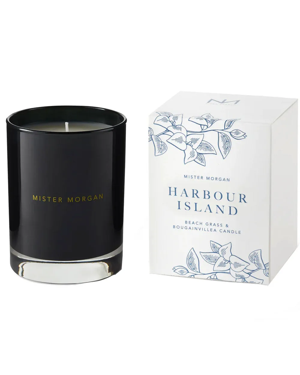 Harbor Island Beach Glass and Bougainvillea Candle