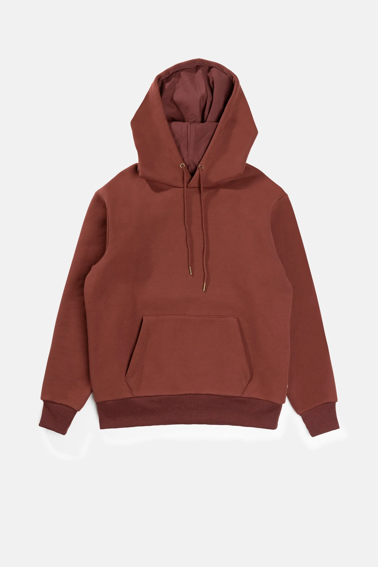 Heavyweight Fleece Hood Brick