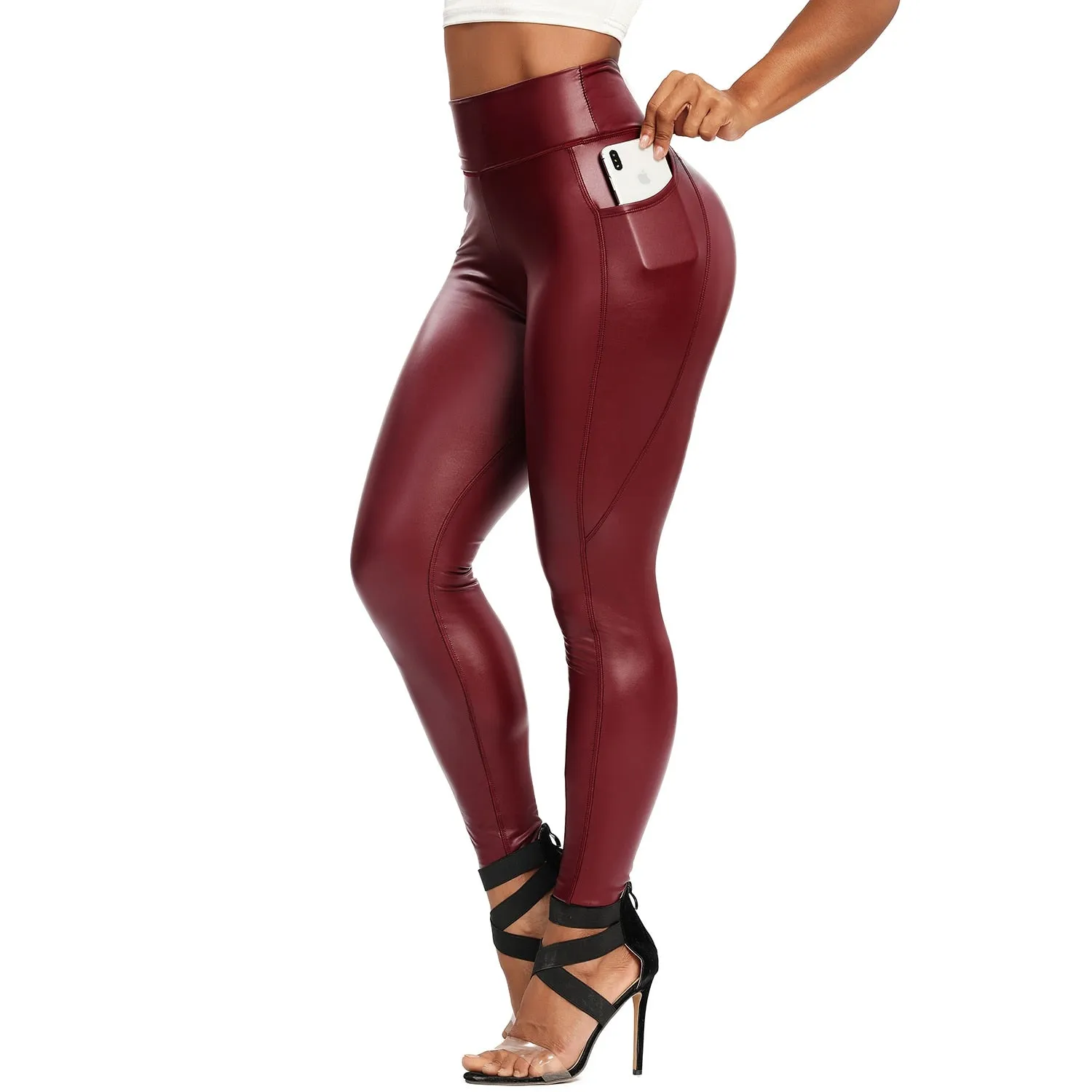 High Waist Curvy Gym Elastic Fitness Pants